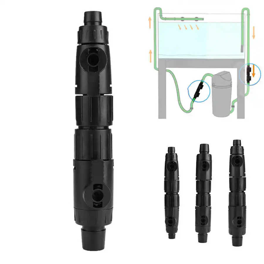 Diy Aquarium System Kit Fish Tank Aquarium Hose Valve Pipe Valve Quick