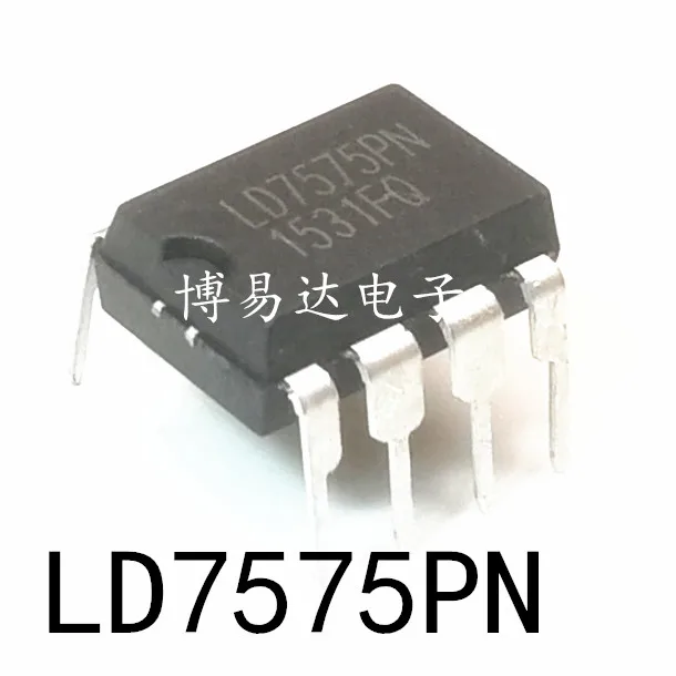 

（10PCS/LOT） LD7575PN LD7575 DIP-8 Original, in stock. Power IC