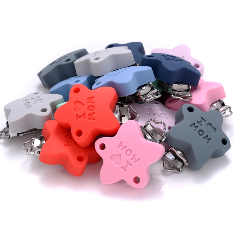 Attache Tétine Personnalisé En Bois – La Maison D'Assiya