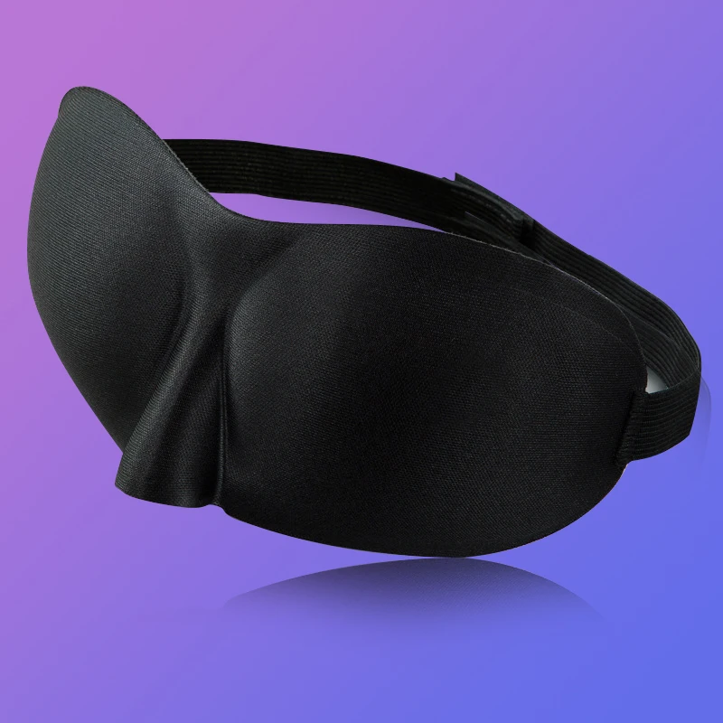 

Маска для сна 3D, повязка на глаза для отдыха в дороге, мягкая, с лезвиями, расслабляющий массажер для глаз