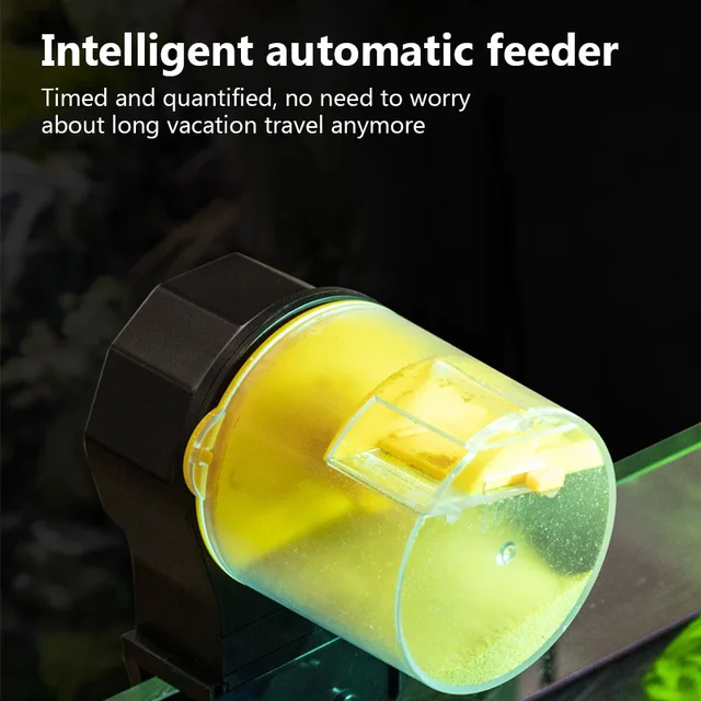 Automatic Fish Tank Feeder Intelligent Timing Automatic Feeder Aquarium Goldfish Feeder Large Capacity Goldfish Aquarium Feeder 4