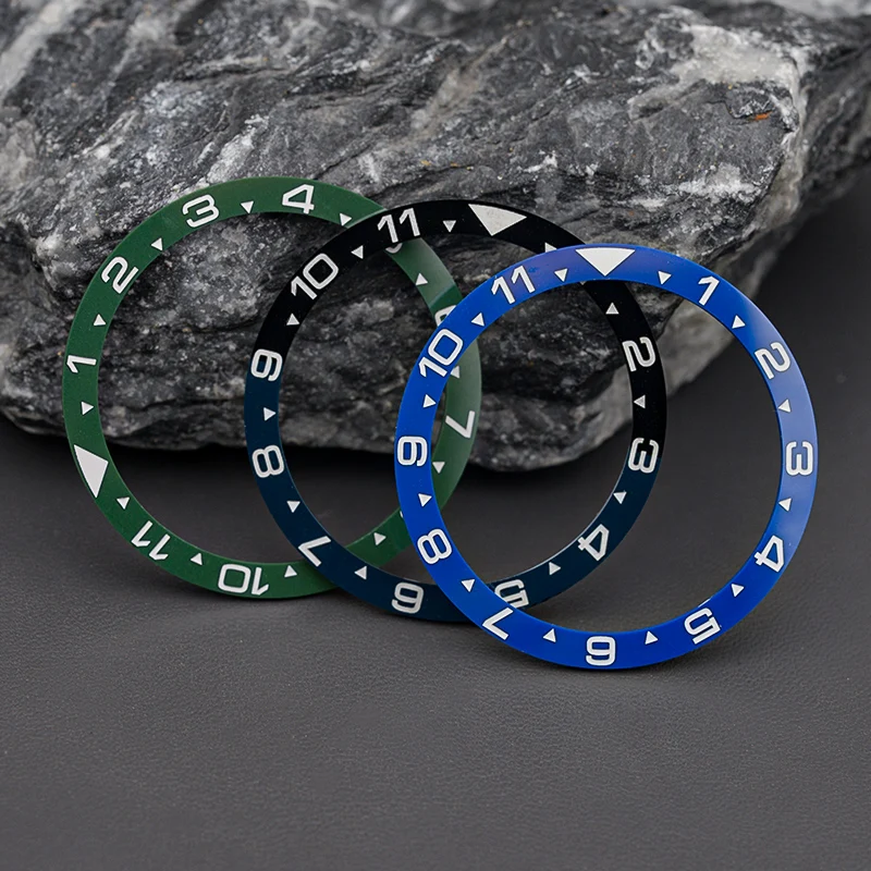 39Mm New Ceramic Bezel Insert Fit Skx007 Skx009 Srpd Abalone Cassa Dell'Orologio Da Uomo Con Movimento Seiko Nh35 Nh36 Parti Dell'Orologio