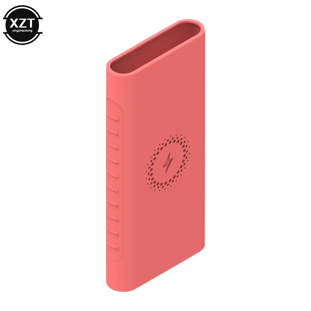 Solid Color Silicone Protective Case Cover for Xiaomi Powerbank 10000mAh PLM11ZM WPB45ZM PLM13ZM PB100DZM