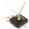 10Pcs DIY Silent Movement Spindle Hands Wall Quartz Clock Movement Mechanism Repair Tools Part Clock Kit 4