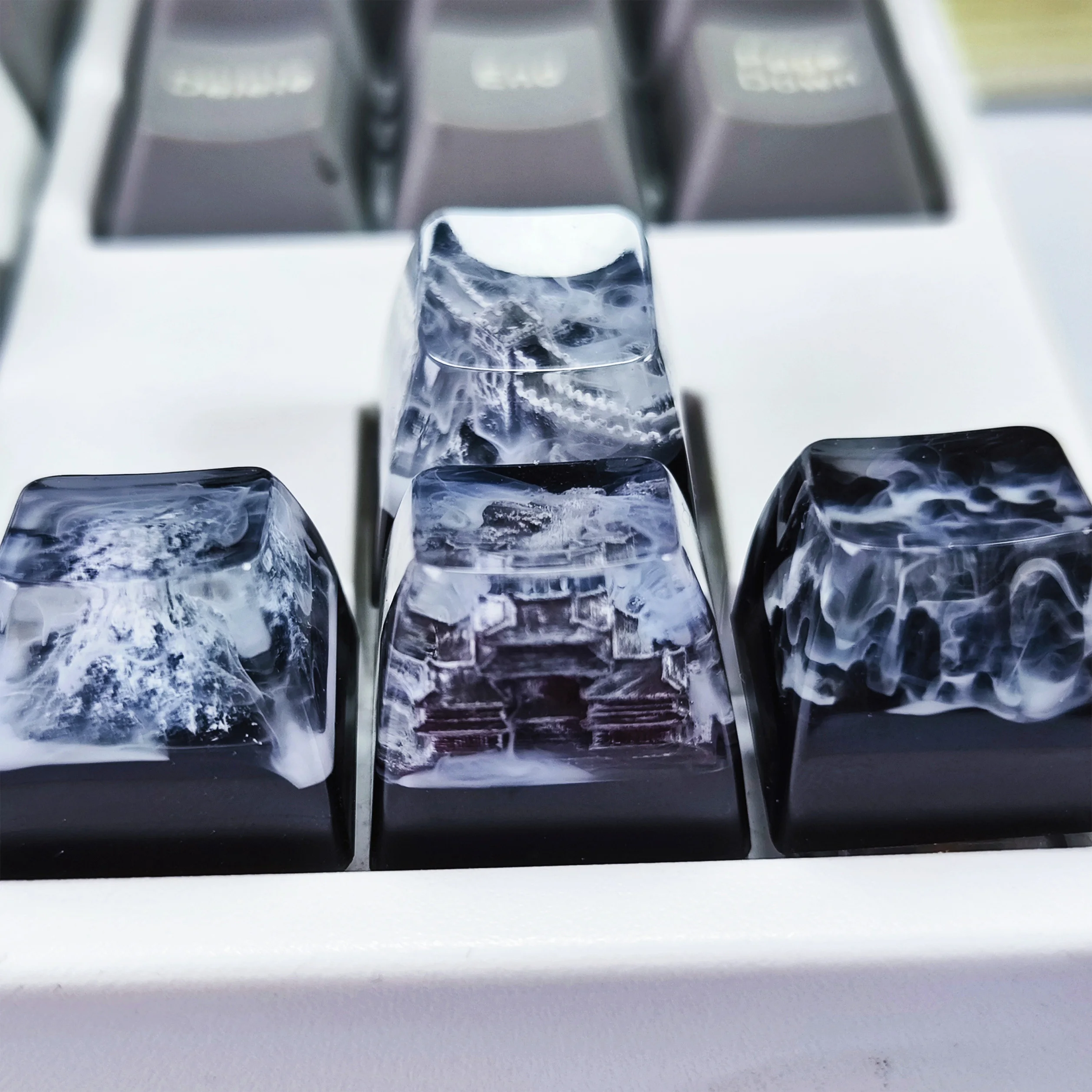 キーボード NiamhDignamDesigns Mountain scene Keycap キーボード NiamhDignamDesigns Mountain scene Keycap