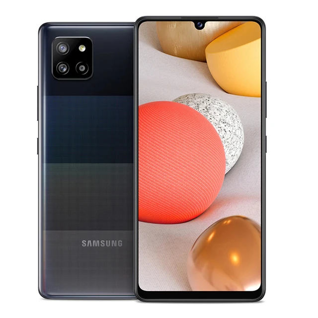 Samsung Galaxy A42 5G Refurbished Cell Phone Dual Sim 6.6inch AMOLED 4GB 128GB US Version NFC Octa Core Unlocked 5G Smartphone