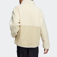 Veste de sport en polaire à col montant Adidas Authentic Trefoil pour hommes et femmes HY1378 3