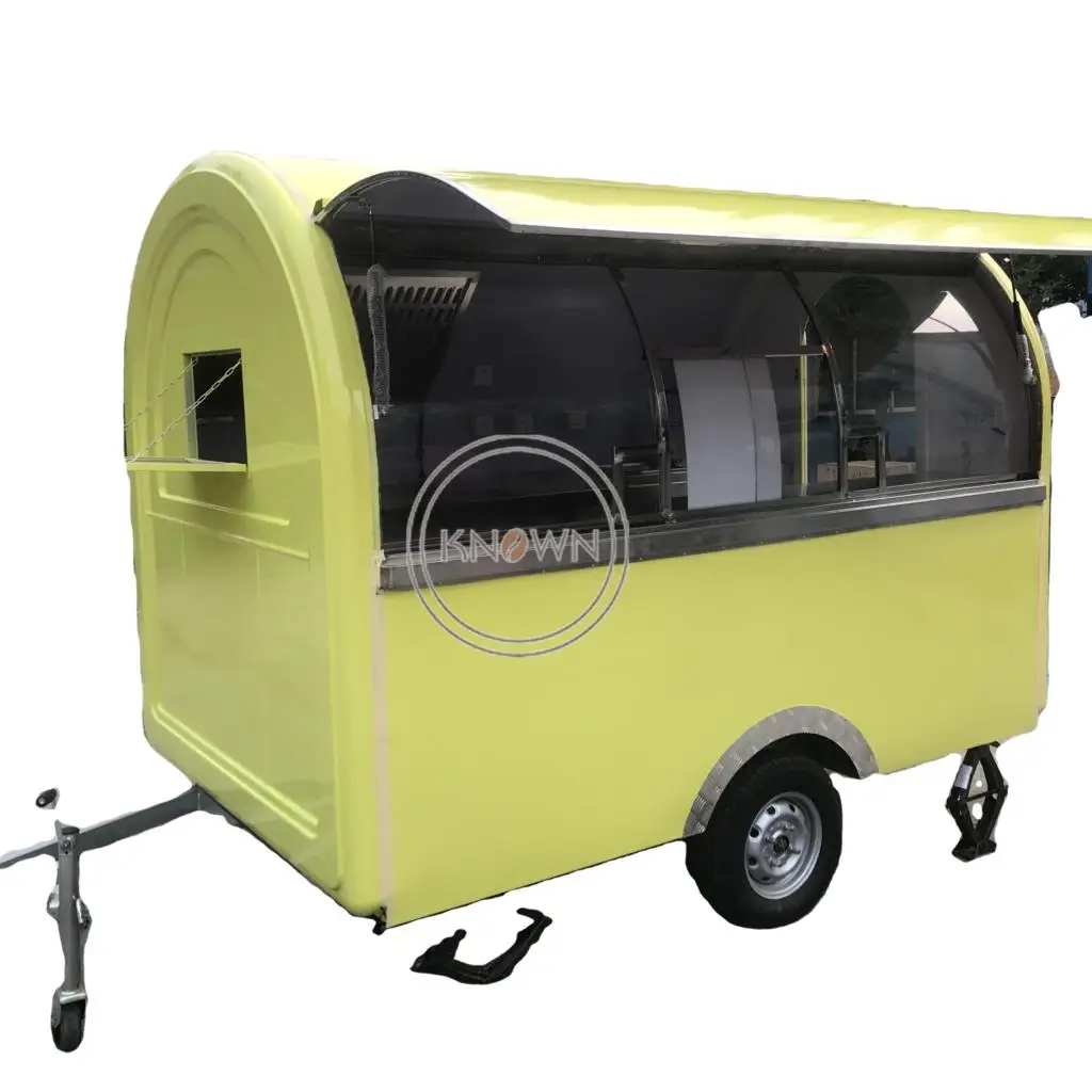 2023 Outdoor Hot Dog Pizza Mobile Food Trailer Street Snack Mobile Food Cart Ice Cream Food Truck for Sale italian street food