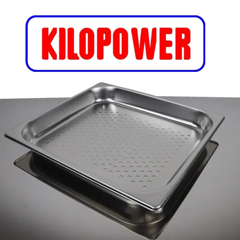 

Rational Lexino CONVOTHERM Fage MKN Universal Steam Oven 2/3GN Stainless Steel Perforated Middle Plate