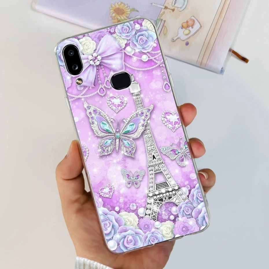 Cute Painted Soft Silicone TPU Back Phone Case Cover
