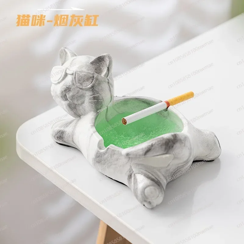 새로운 창의적인 디자인의 재떨이, 거실을 위한 고급스러운 감각의 인테리어, 홈 트렌드 고급 장식품