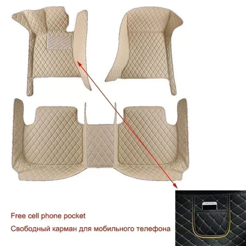 Premium Customized Car Floor Mats – All-Weather Interior Luxury Accessories