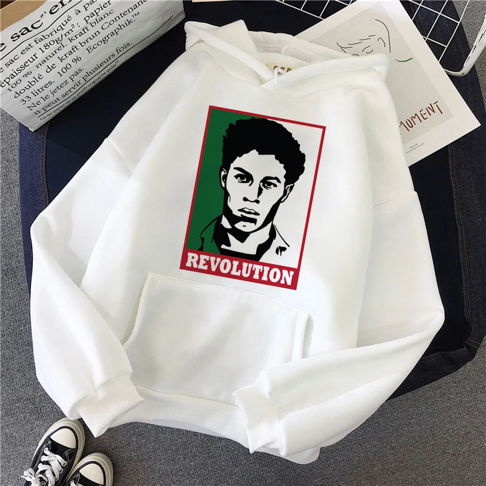 

Algeria hoodies women Kawaii long sleeve top graphic sweatshirts sweater women Fleece Hood
