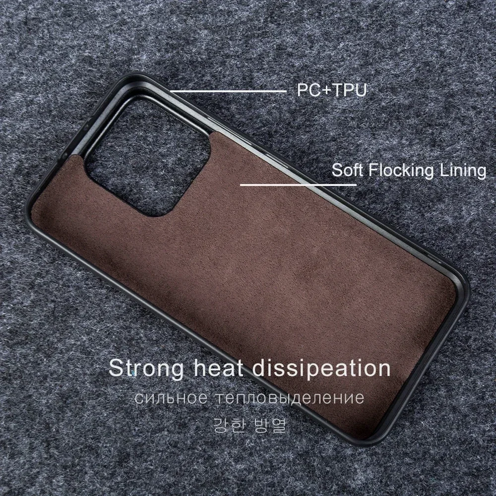 Luxury Genuine Leather Phone Case Cover & Back Shell