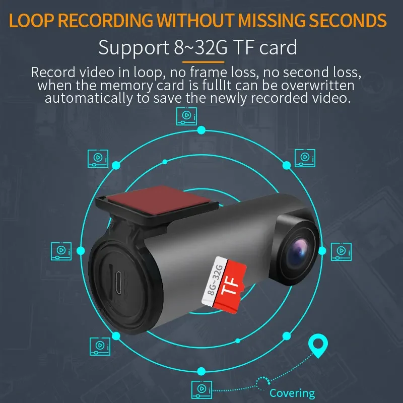  ķ Ǯ HD 1800P GPS  ̺ ڵ  DVR X6 Ʈ  ȵ̵ ڵ ī޶  ADAS 24 ð  