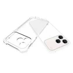 HD Clear Anti - Shock Transparent TPU Gel Phone Case - Nubia V80 Pro 4G (Anti - Shock Clear)