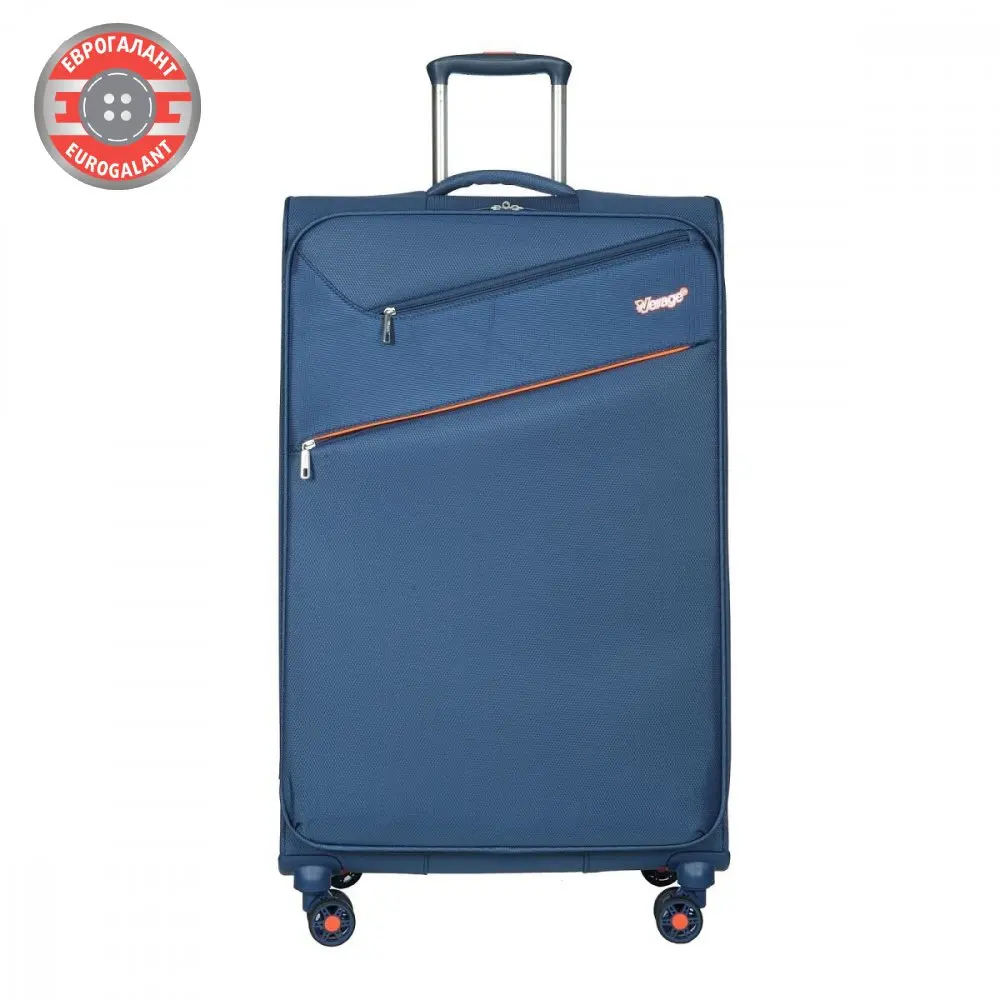 Suitcase retail gm15089w28 fabric case with expander ultra light silent wheels combination lock durable materials |
