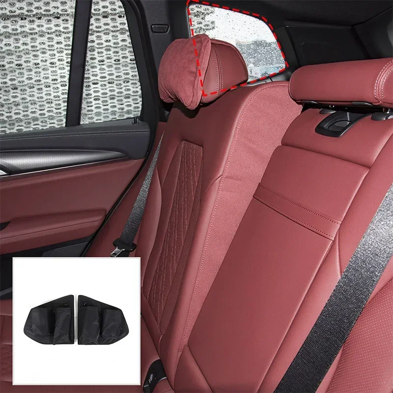 

For BMW X3 G01 2018-2023 Oxford Cloth Black Car Rear Window Storage Bag Tools Organizer Car Accessories