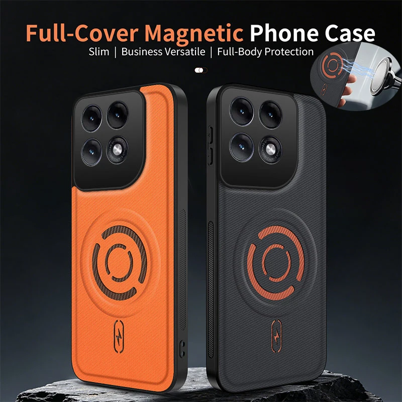 High-End Fabric Magnetic Phone Case - Premium Series