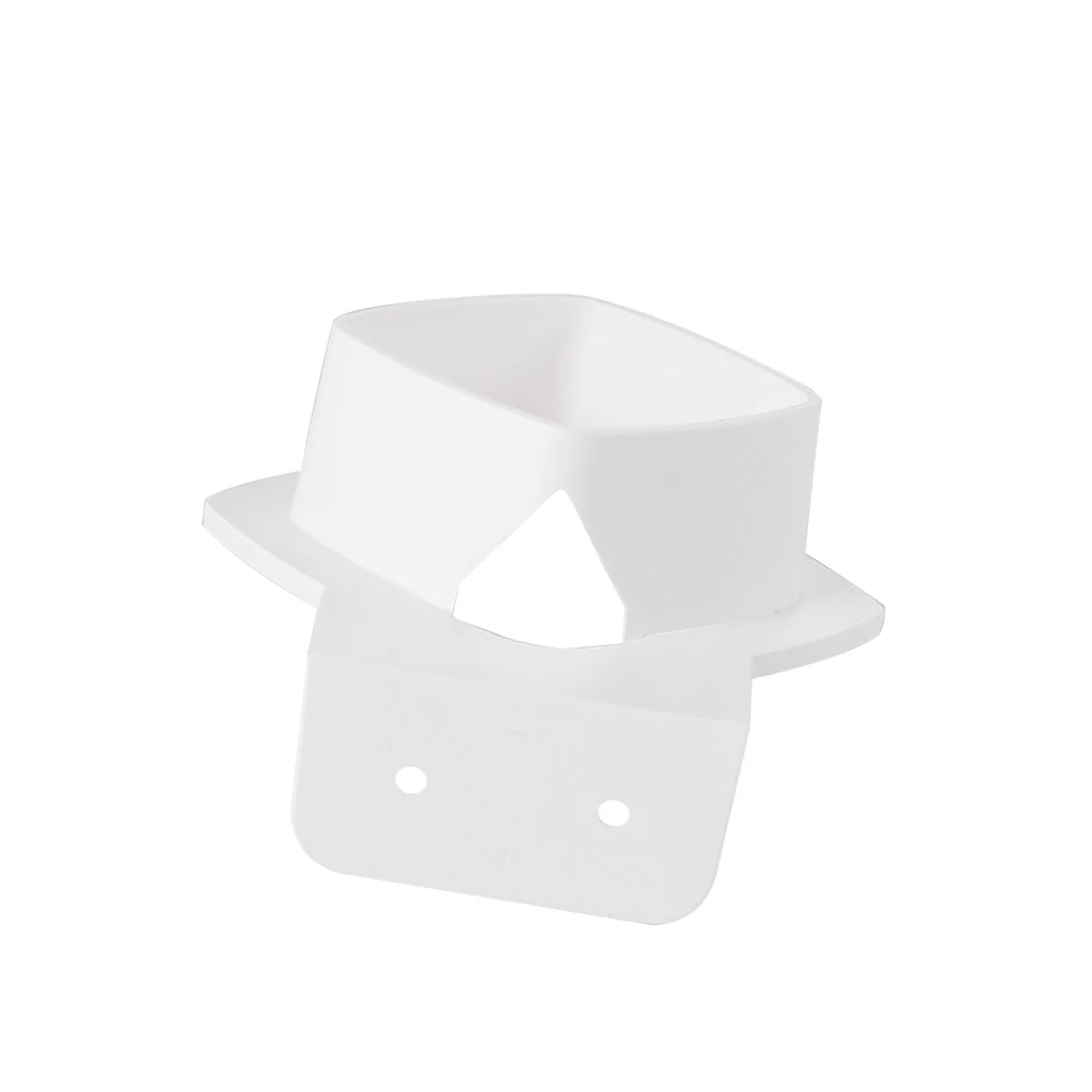 Wall Mount Bracket Stand Holder for Linksys Velop Tri-band Whole Home WiFi Mesh System, White 3 Pack