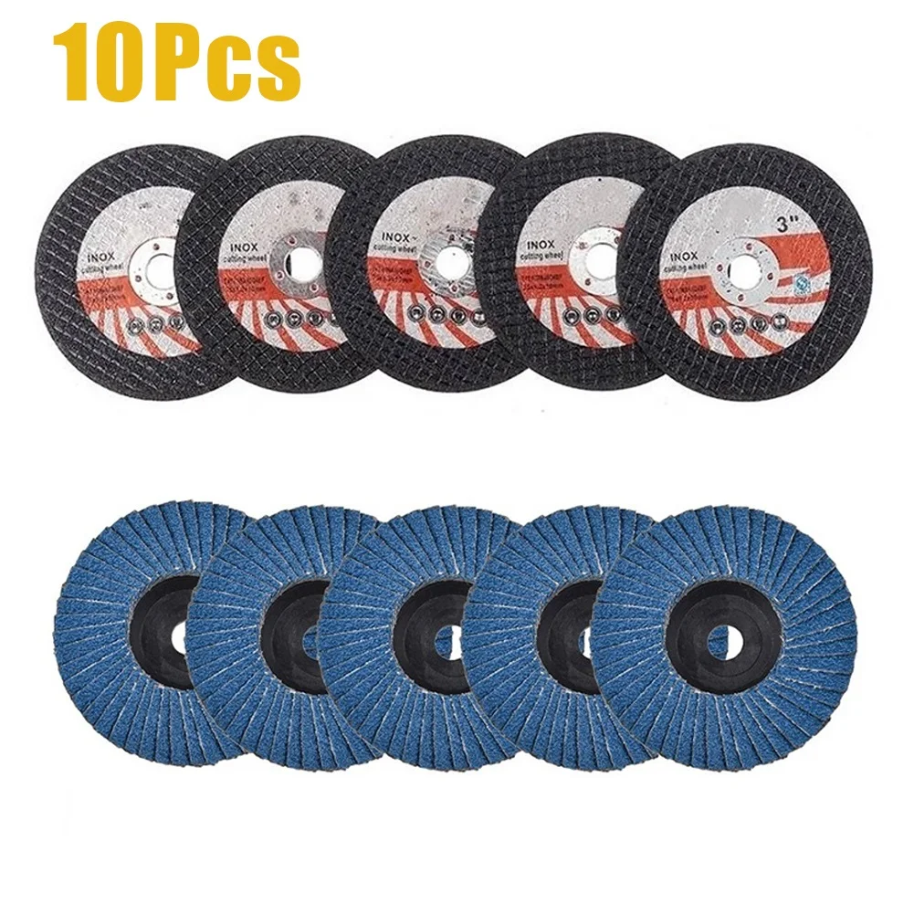 

15/10/5Pcs Mini Grinder Cutting Disc Wood Tile Marble Concrete Metal Glass Dia75mm 3inch Saw Blade Hand Tool For Angle Grinder