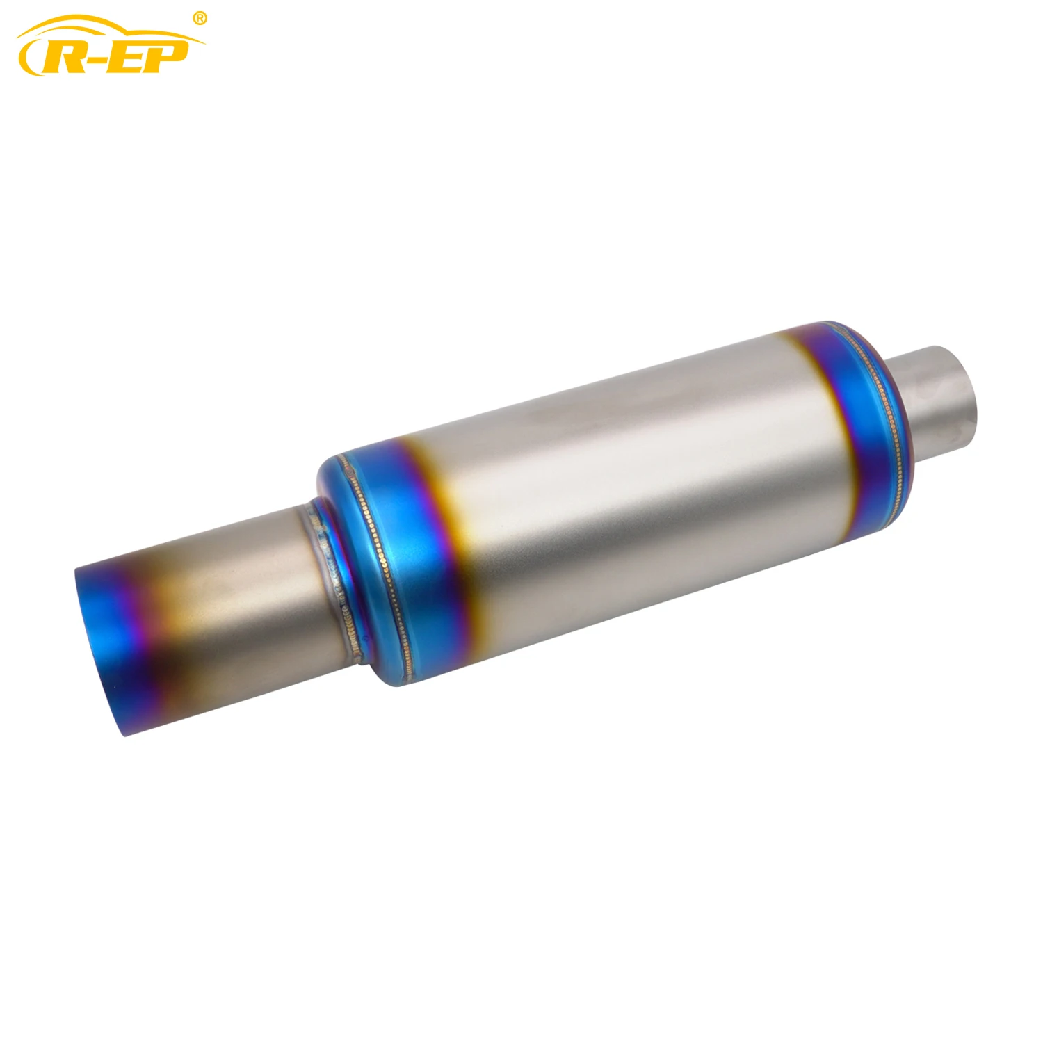 Car Exhaust Muffler Pipes System Racing Sport Mufflers Tailpipe Turbo