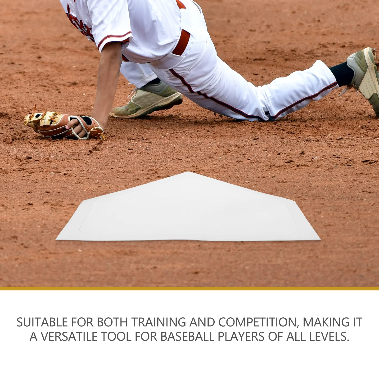 Baseball Training Landmark Pitcher Markers Outdoor Softball Home Plate Tpe Flat