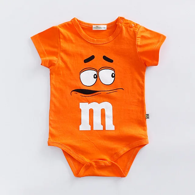 Pelele de manga corta de algodón fino para recién nacido, ropa para bebés, niñas y niños, mono lindo de moda, 3-24M - Imagen 3