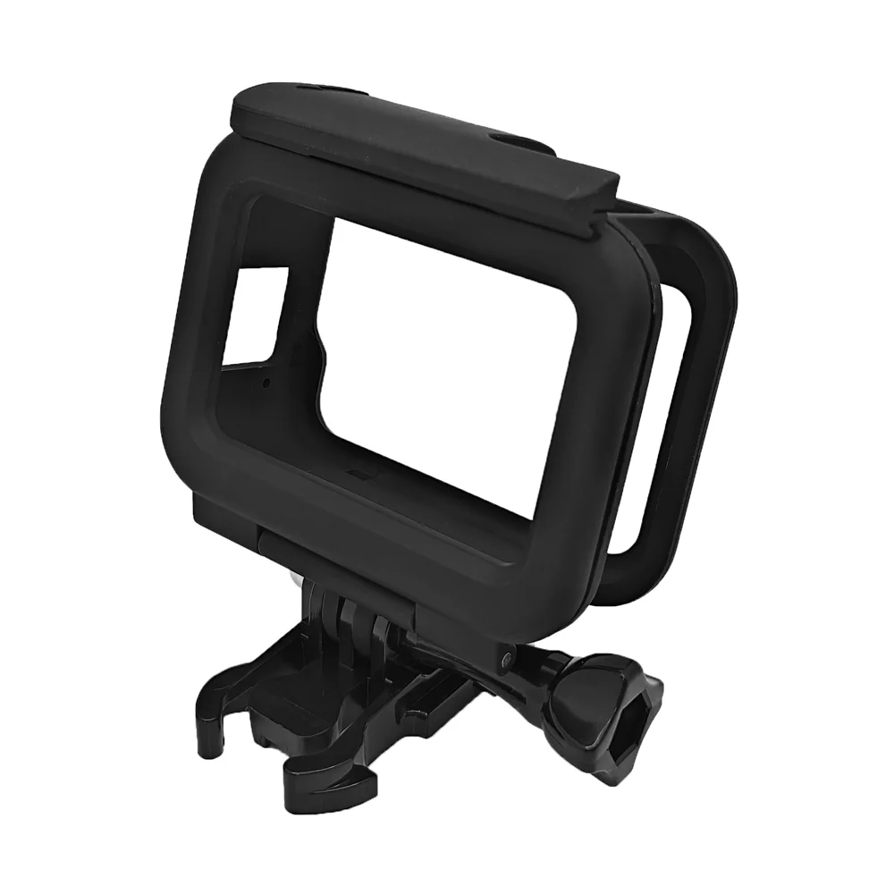 Plastic Frame Lightweight Protective Housing Mount with Tripod Adapter for GoPro Hero 8 Black Action Camera Accessories