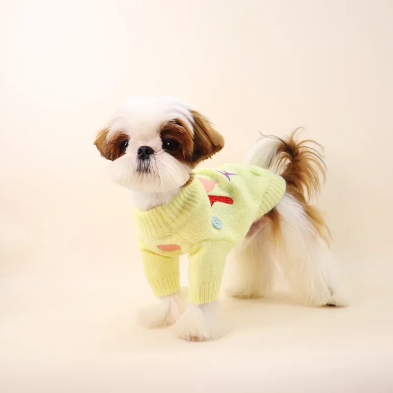 

Зимняя одежда для маленьких собак, свитер для йорков, пальто для французского бульдога, одежда для щенка, теплый пуловер для кошек