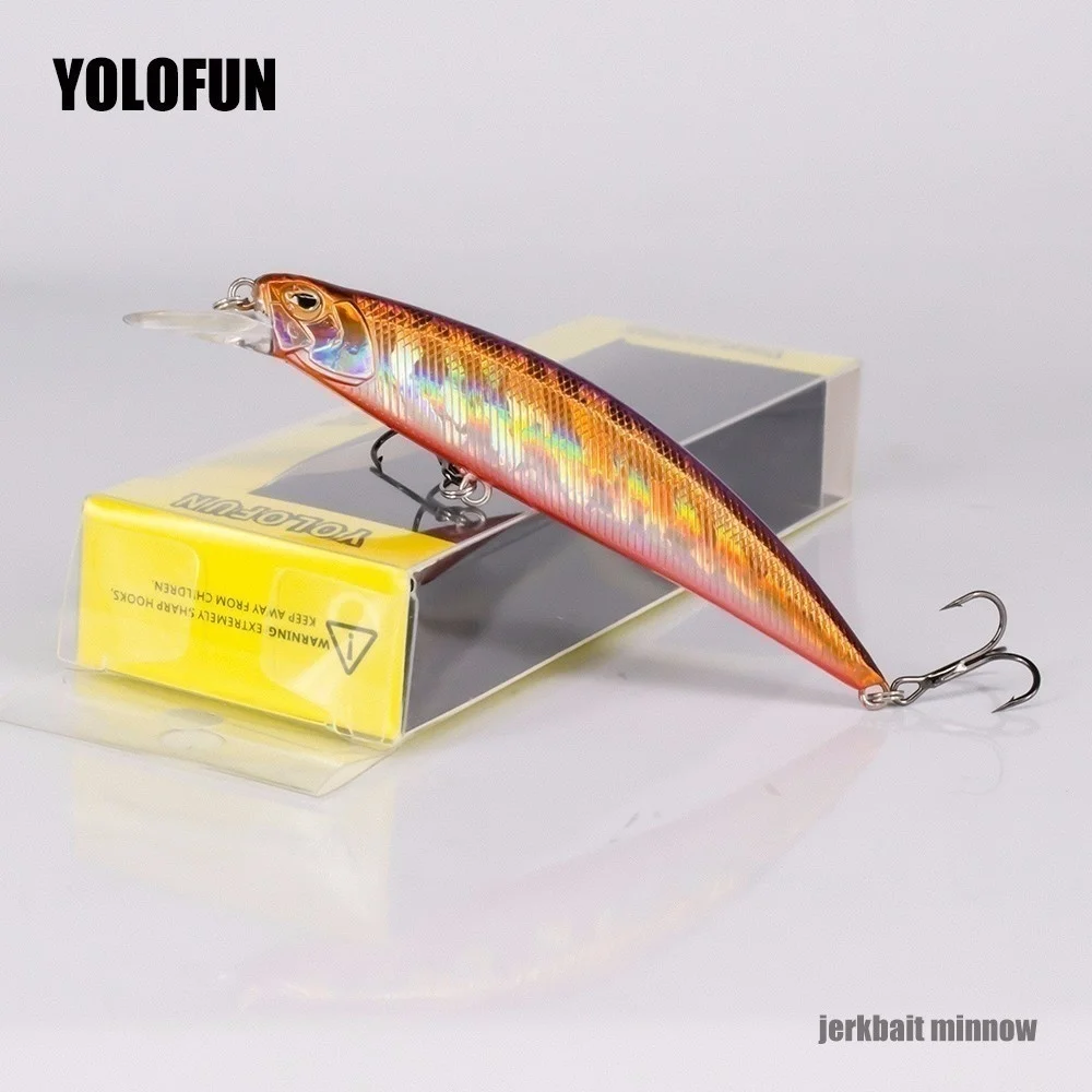 Description Picture 2 of itemWobblers Fishing Lure, Crankbaits, Minnow for Bass, Pike, Perch, Camping, Outdoor Jerk Baits, 9.5cm, 15g