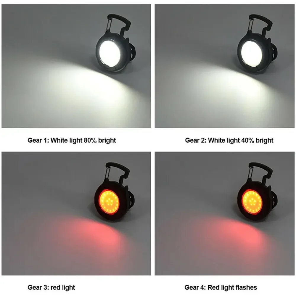 COB Mini Flashlight Type-C Charging Multi Functional Super Bright Waterproof Outdoor Camping Lighting Magnetic Work Light camping light,portable flashlight