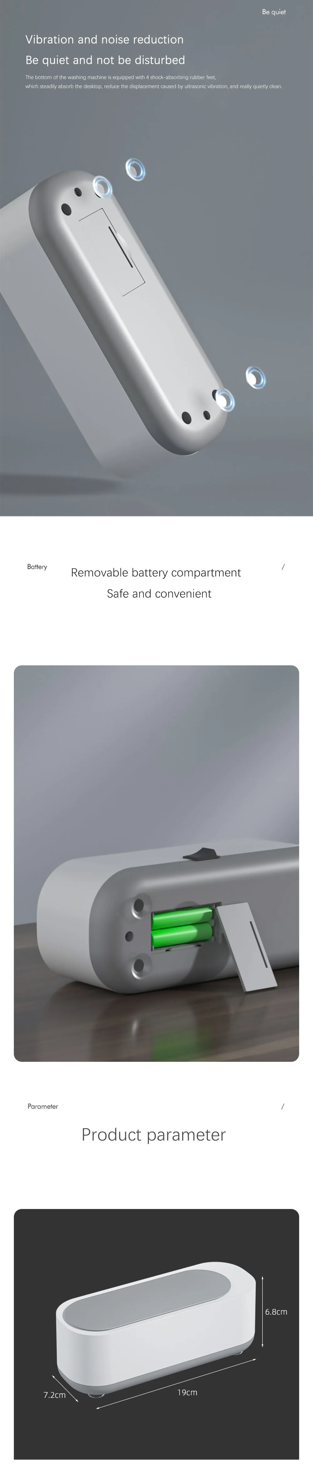 por vibração, lavagem de limpeza para jóias,