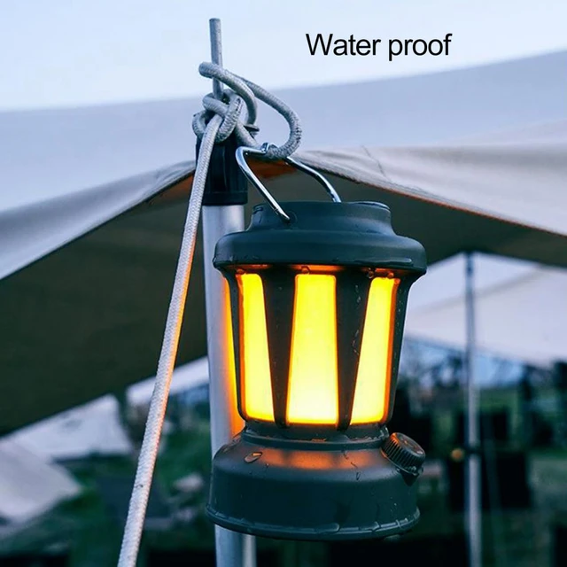 Camping Light with Hook Design Portable Camping Light Portable Solar Camping  Lantern with 3 Light Modes for Tents - AliExpress