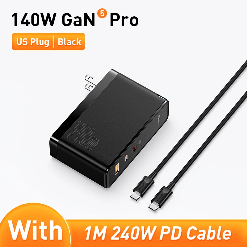 US Plug Black