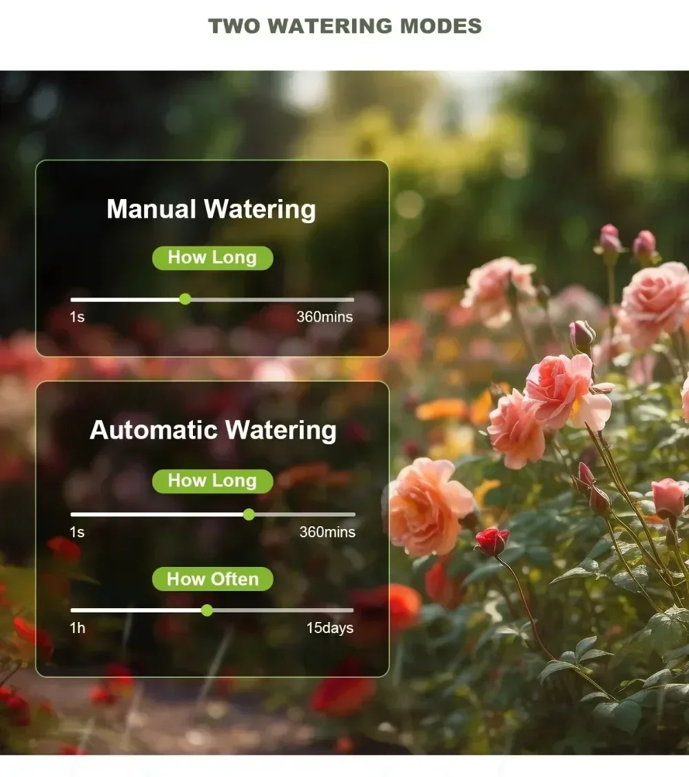 Neuester 2025 4-Kanal Bewässerungstimer mit unabhängiger Steuerung und digitaler Gartenbewässerungsprogrammierung – Detail 6