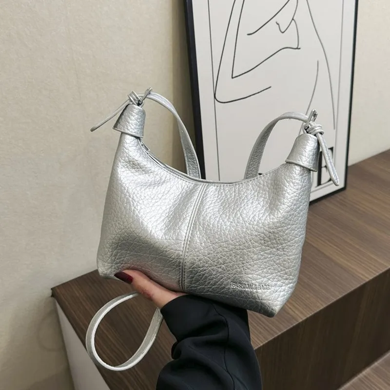 Ladies Handbags 2023 New Fashion High Capacity Armpit Simplicity Soft Shoulder Crossbody Tote Bags For Women