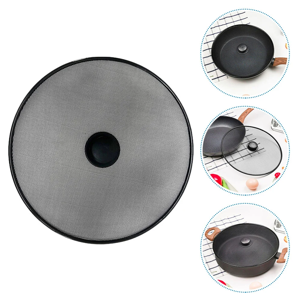 

Stainless Steel Splatter Screen Mesh Splatter Guard Grease Splatter Screen Frying Pan Splatter Screen Kitchen Accessories