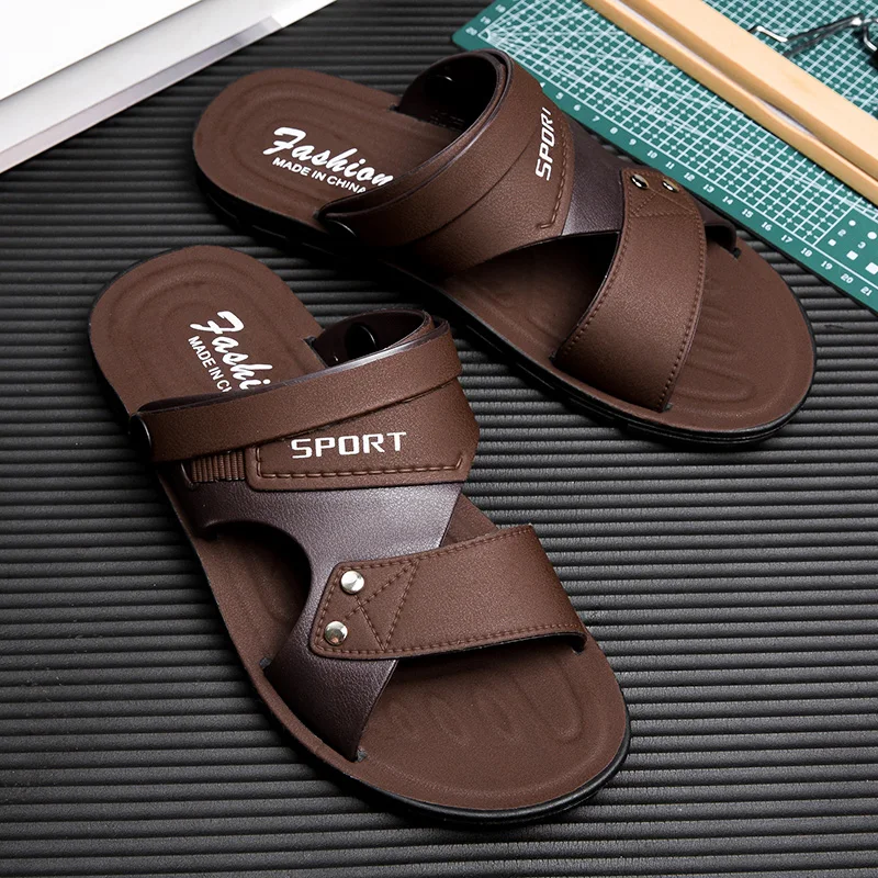 Summer Casual Men's Sandals Trend Slippers Man