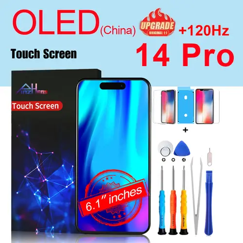 PINZHENG High Quality Screen INCELL LCD OLED For iPhone 14 Pro 15 Plus 13 Pro Max Display For iPhone Replacement With Tools - Image 30