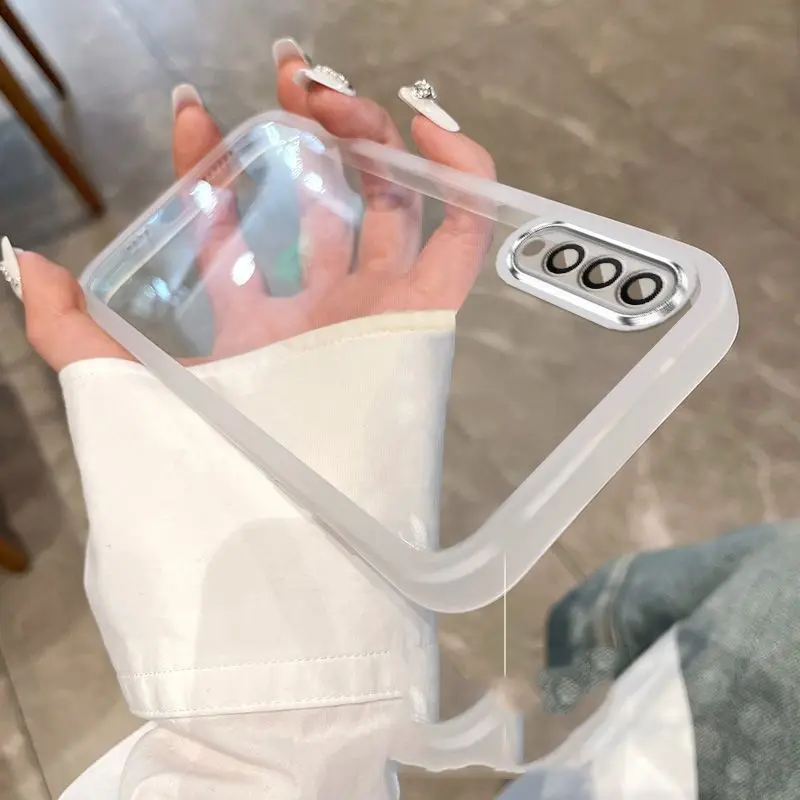 Clear Soft Bumper Phone Case with Enhanced Protection
