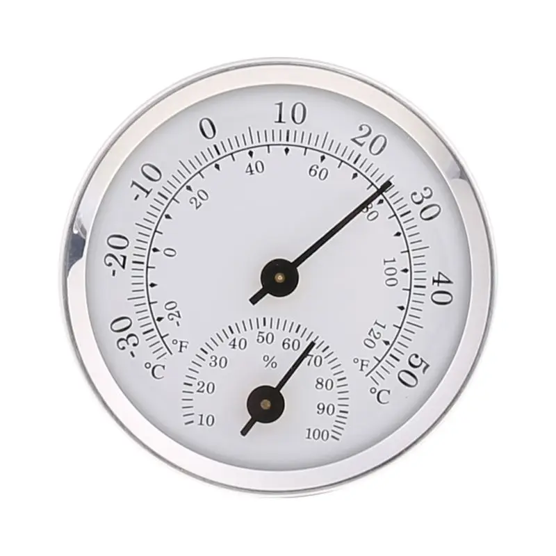 

Термометр с алюминием для корпуса, портативный гигрометр, настенный измеритель температуры и влажности, диапазон измерения -30 ~