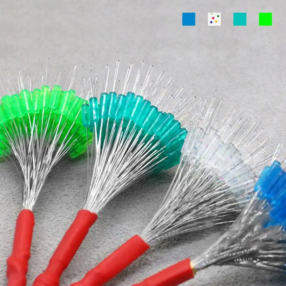 100 Stück/Beutel 5 Größen Farben Float Fishing Bobber Silikons topper Space Bean Connector Angelschnur Widerstand Angel zubehör – Detail 6