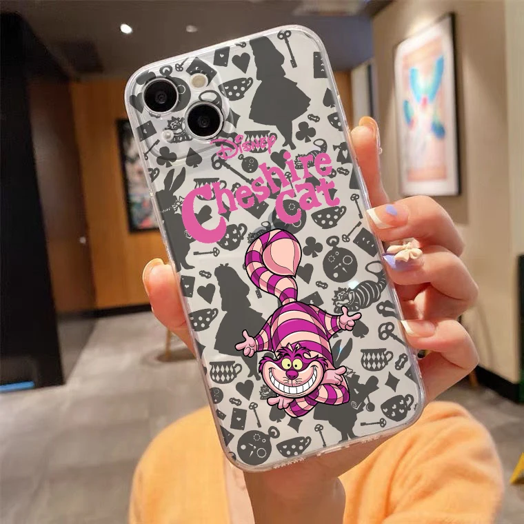 

Disney Cat Miraculous Cat For iPhone 14 13 12 11 Pro Max XS Max X XR 7 8 Plus 6S 5S Silicone Transparent Phone Case