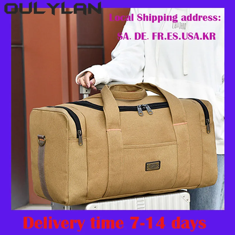 

Multifunctional Duffel Handbag Women Travel Luggage Bag Weekender Outdoor Travel Shoulder Bag Men Large Capacity Backpack
