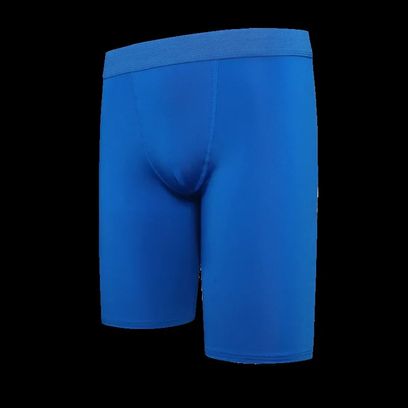New Men's Sporty Casual Elastic Five-Point Shorts Fitness Training Tight Elastic Summer Sports Wear Comfortable Breathable