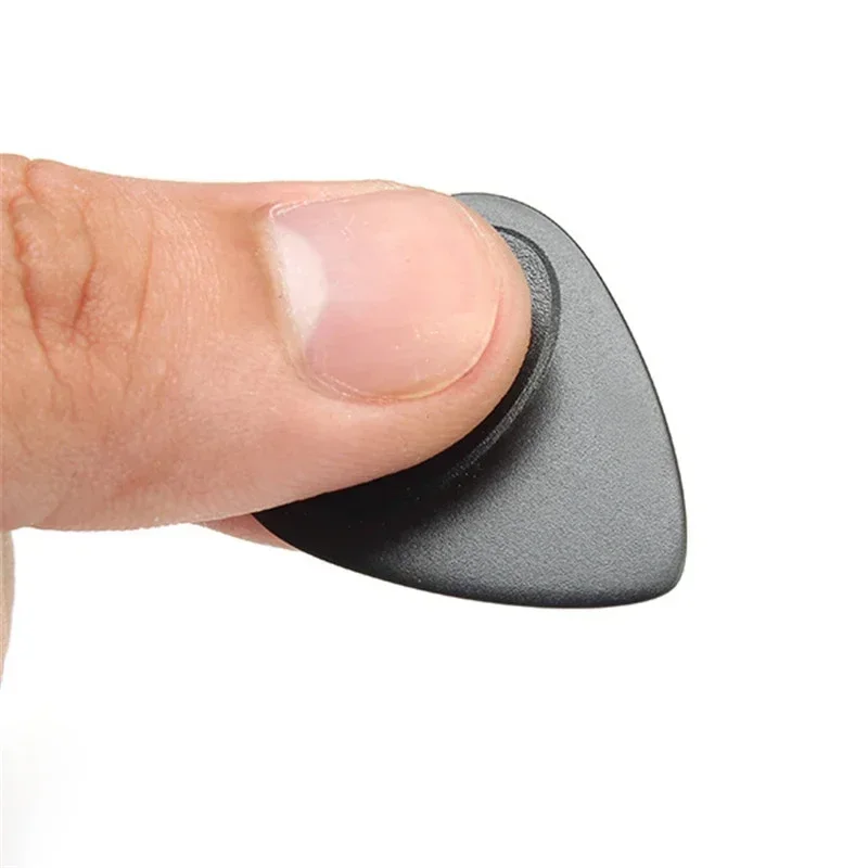 10pcs 0.7mm Guitar Pick Plectrum Acoustic Electric Toughness Anti Slip Design For Guitar Bass Ukelele Players PA Nylon Picks