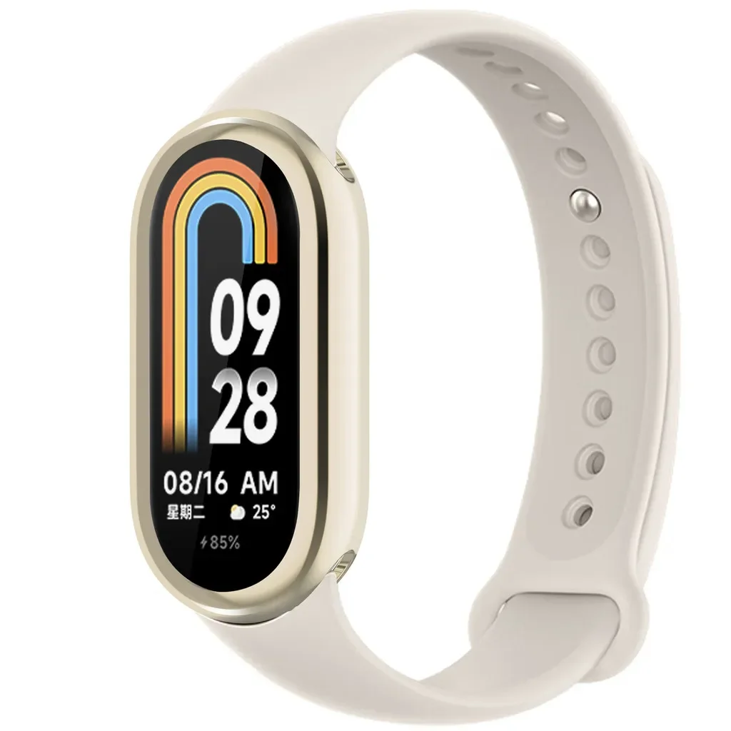 Electroplated TPU Soft Protective Smart Watch Case Cover