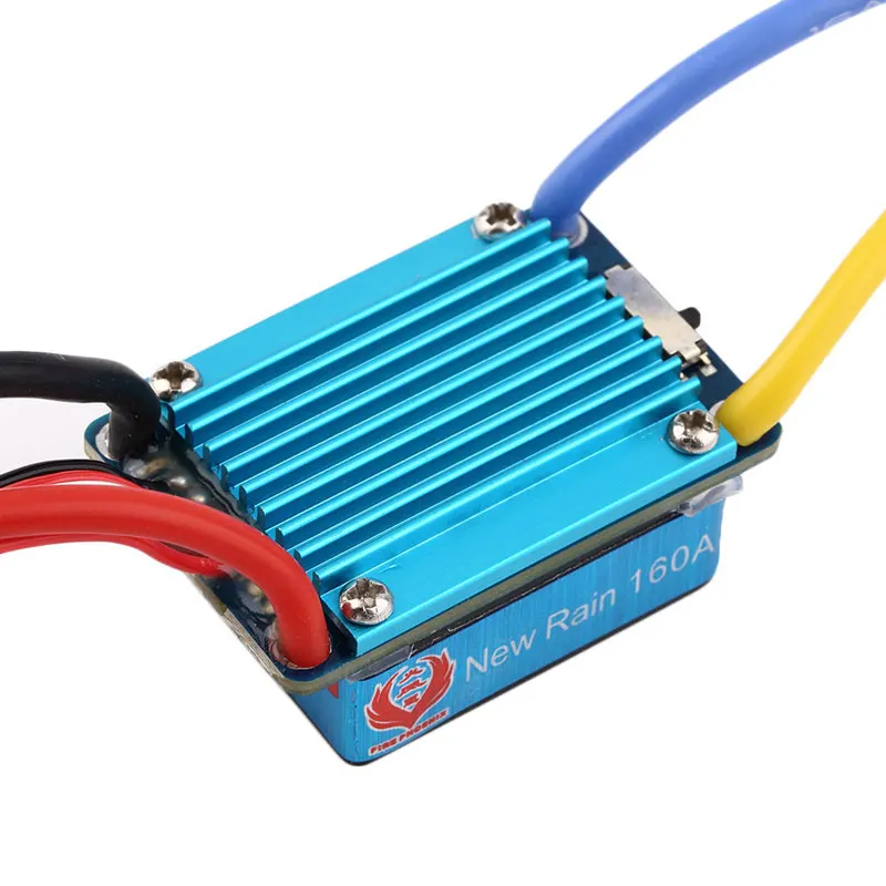 Waterproof Brushed 3s 160a Esc For Rc Boat 1/12 Rc Car 370 380 385 390