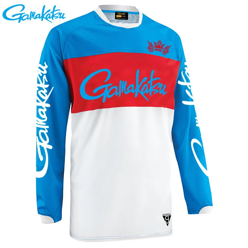 

Summer New Long Sleeve Fishing Shirt Quick Dry Fishing Clothing Anti-UV Sunscreen Fishing Clothes io554